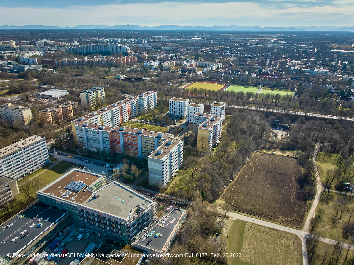 20.02.2023 -  Schulneubau am Strehleranger in Neuperlach